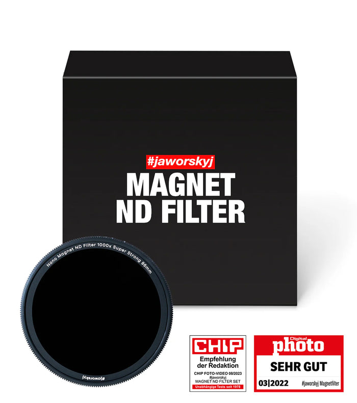 #jaworskyj Magnet ND Filter 1000x Super Strong ND 3.0 - 86mm