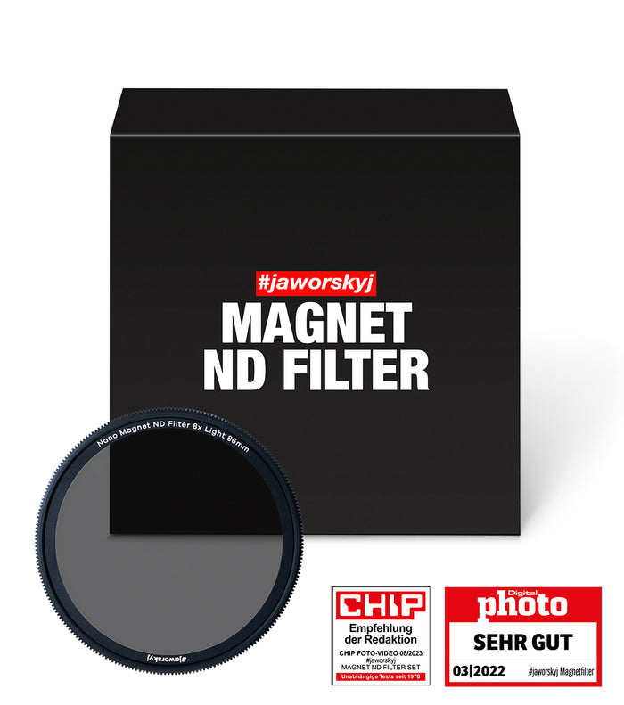 #jaworskyj Magnet ND Filter 8x Light ND 0.9 - 86mm