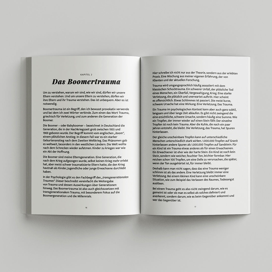 BOOMERTRAUMA | Wie das emotionale Erbe deiner Eltern unbewusst dein Leben sabotiert | Praxisbuch mit Übungen & Reflexionsfragen