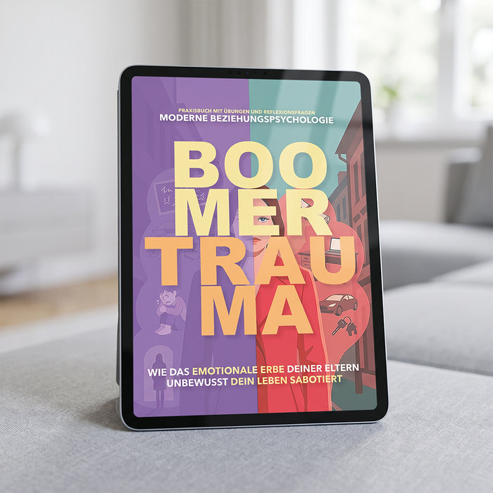 E-Book: BOOMERTRAUMA – Wie das emotionale Erbe deiner Eltern unbewusst dein Leben sabotiert