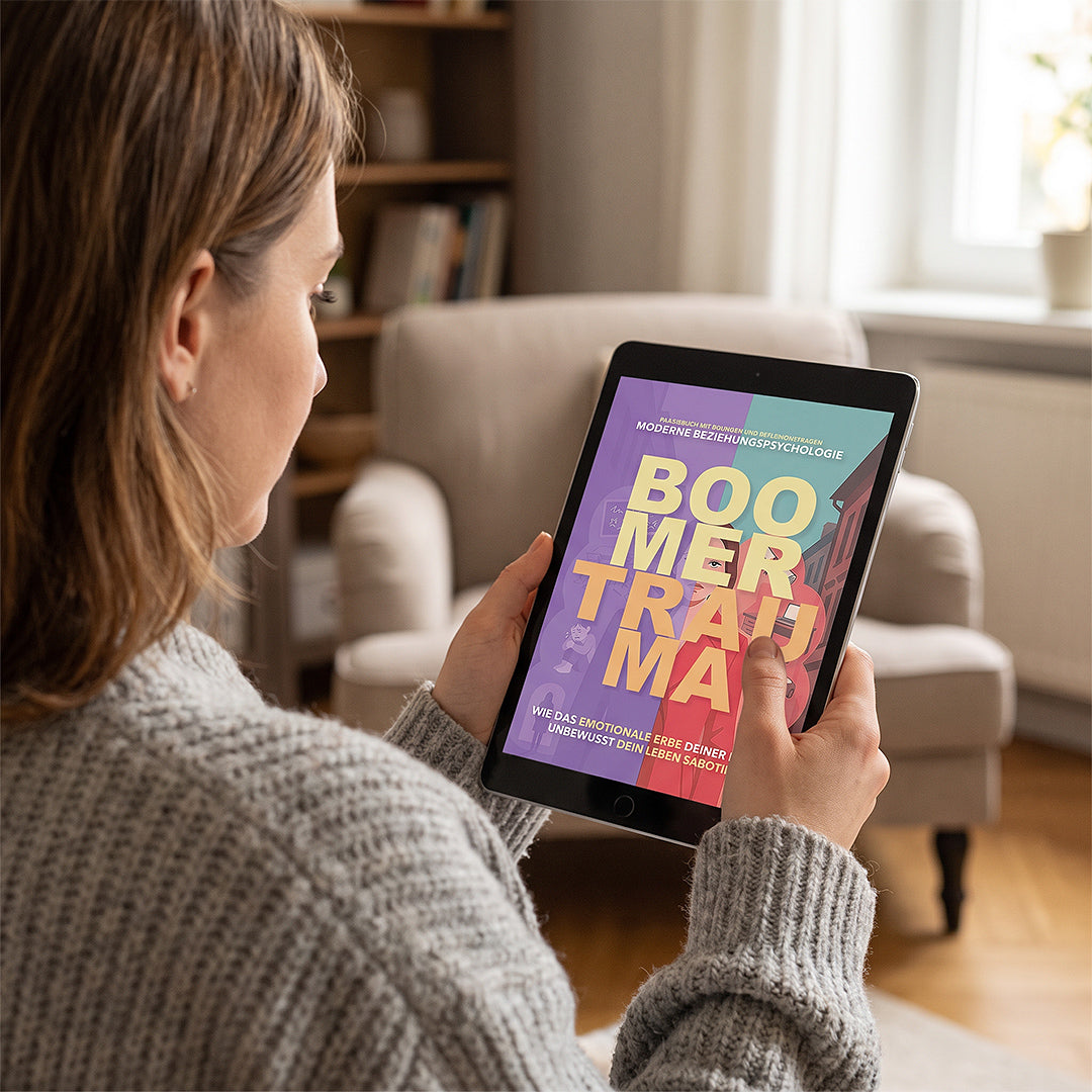 E-Book: BOOMERTRAUMA – Wie das emotionale Erbe deiner Eltern unbewusst dein Leben sabotiert