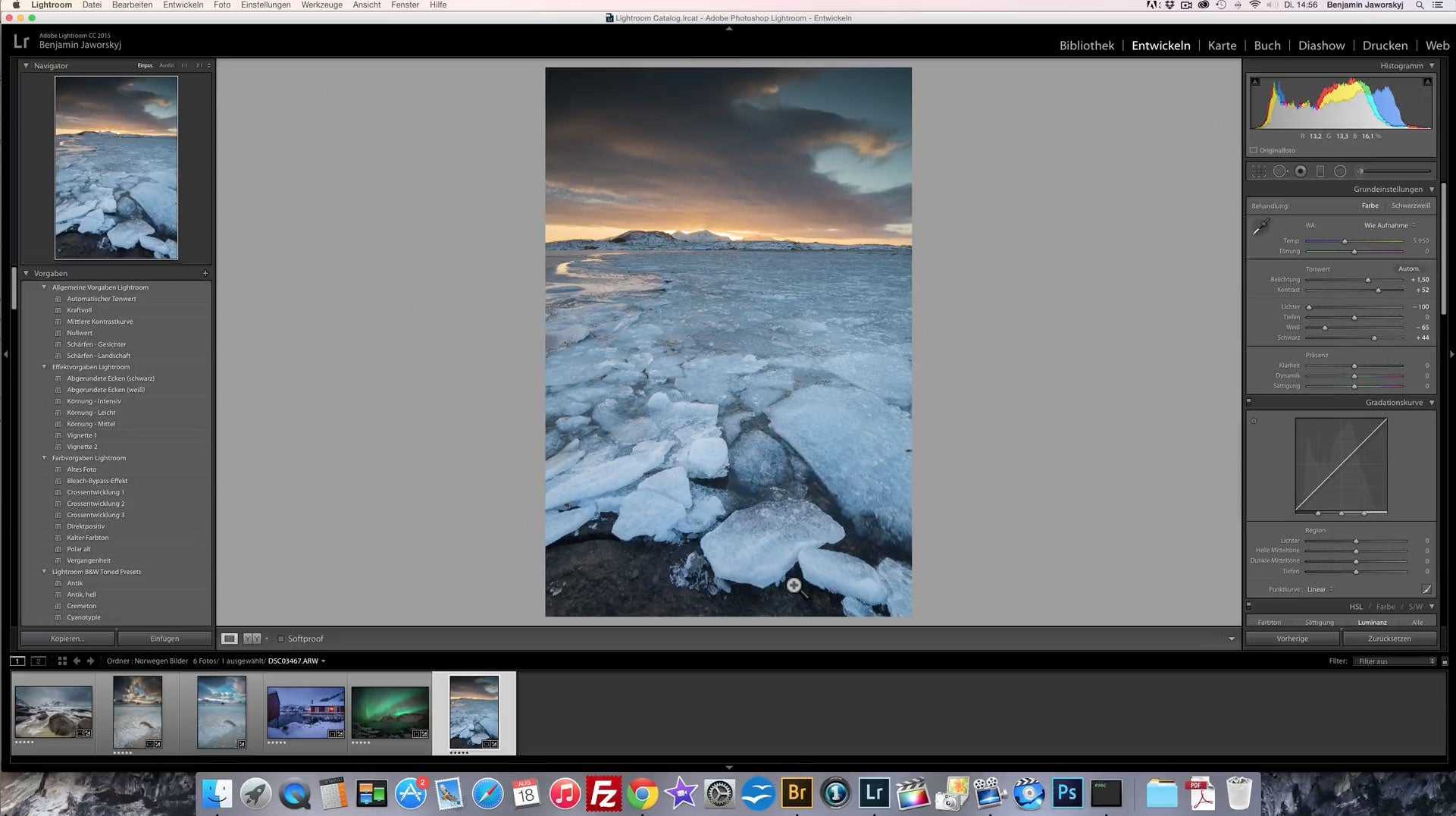 PAKET: Landschaftsfotografie Lofoten + Landschaftsfotos in Lightroom bearbeiten