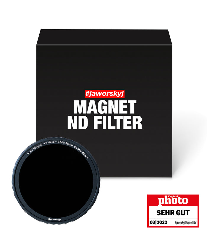 #jaworskyj Magnet ND Filter 1000x Super Strong ND 3.0 - 86mm