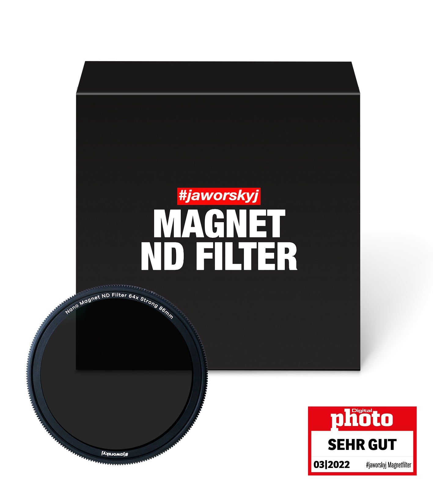 #jaworskyj Magnet ND Filter 64x Strong ND 1.8 - 86mm