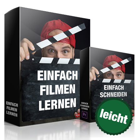 PAKET: Einfach Filmen + Schneiden Lernen für Anfänger